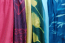 cyanotype china silk scarves (8" x 54", colors)