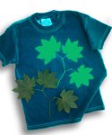 cyanotype adult t-shirts (Kelly Green)