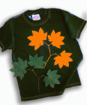 cyanotype youth t-shirts (Orange)