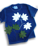 cyanotype adult t-shirts (White)