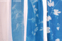 cyanotype silk scarves (12" x 60", white)