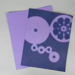 8" X 10" cyanotype paper (violet)