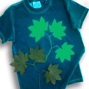 cyanotype youth t-shirts (Kelly Green)