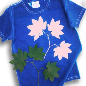 cyanotype youth t-shirts (Pale Pink)