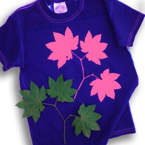 cyanotype adult t-shirts (Sangria)
